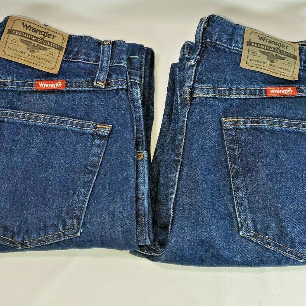 Wrangler Blue Jeans Men Size 31x30 Regular Fit